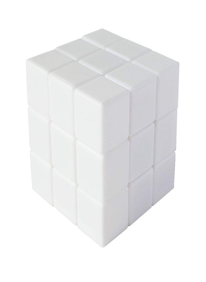 FOIBURELY 3x3 Blank Magic Cube 3x3x3 White Cube Puzzles Toys DIY - Image 1